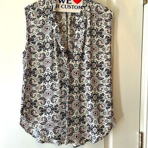 Loft sleeveless blouse